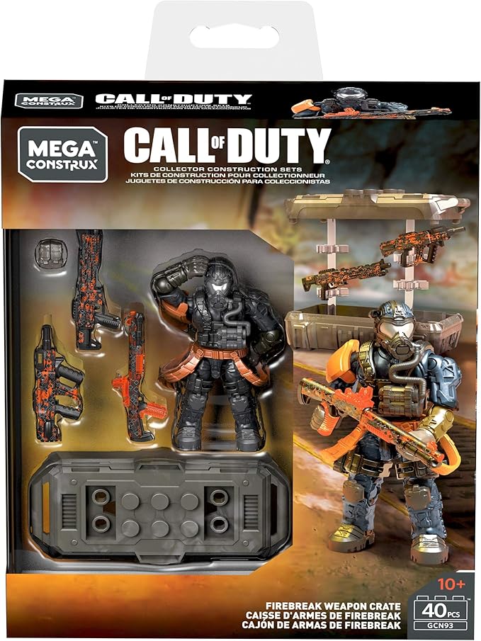 Mega Construx Call of Duty Firebreak Weapon Create Set