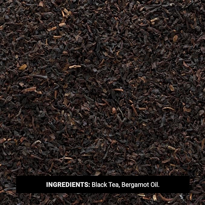 Frontier Co-op Earl Grey Black Tea, 1-pound Bulk Bag, Smoky Tea Flavor with Bergamot Oil, Great with Citrus, Kosher