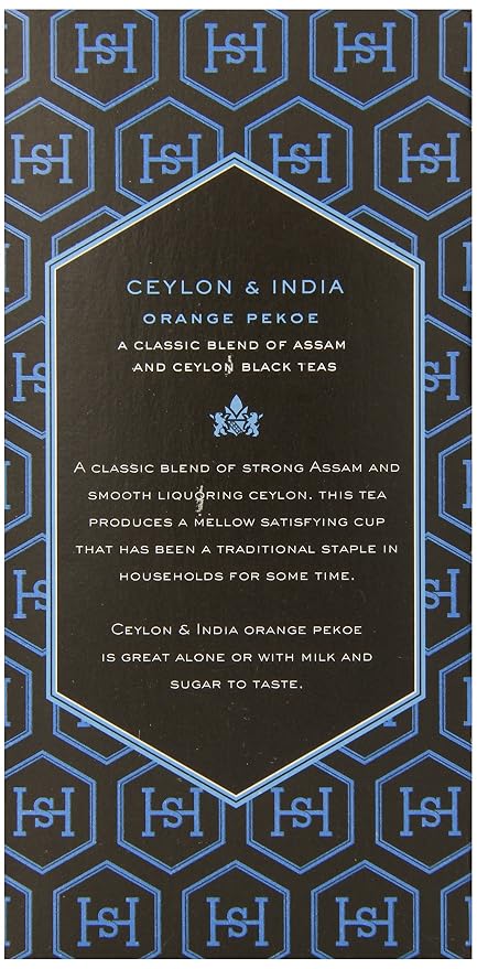 Harney & Sons Black Tea, Orange Pekoe, 20 Tea Bags (Pack of 2)