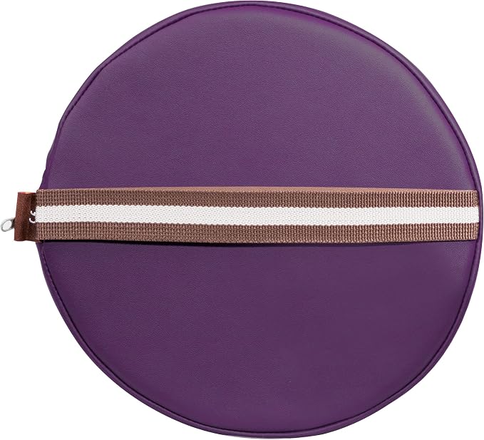 Master Massage 9" Full Round Bolster - Purple, 1count