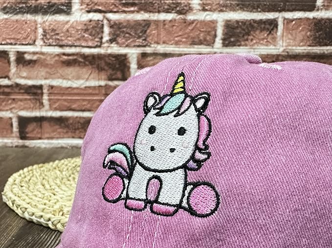 Embroidered Animal Baseball Hats for Boy and Girl