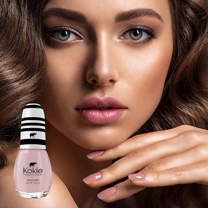 Kokie Professional Nail Polish, 0.54 Fl Oz (London Fog)
