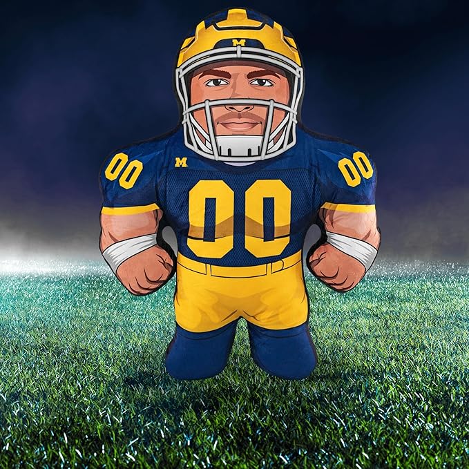 Bleacher Creatures University of Michigan Michigan Football Player 24" Mascot Bleacher Buddy - Plush Toy