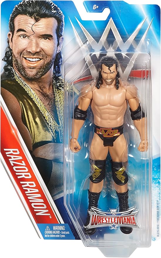 WWE MATTEL Wrestlemania 32 Razor Ramon Figure, 6"