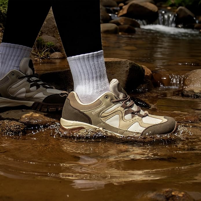 CC-Los Women's Lightweight Waterproof Hiking Shoes for Walking, Outdoor & Climbing