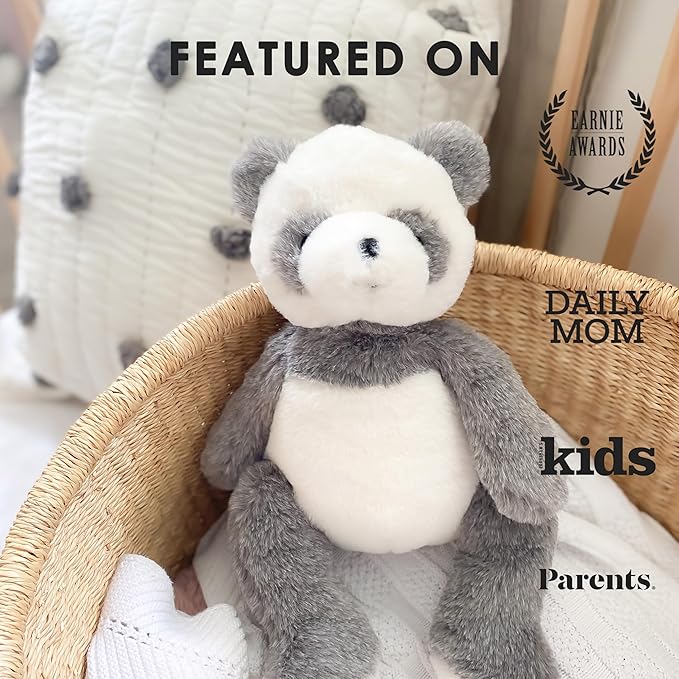MON AMI Moony The Panda Floppy Stuffed Animal – 13’, Soft & Cuddly, Use as Toy or Nursery Room Décor, Wild Animals, Great for Kids of All Ages