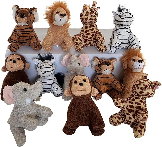 Super Soft Plush Zoo Animals