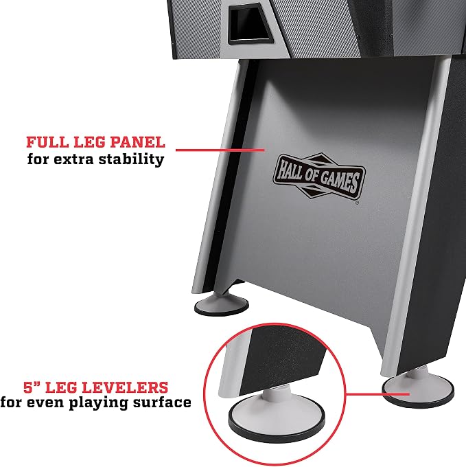 Hall of Games Foosball Tables Multiple Styles, Soccer with Durable & Stylish Designs with Tabletop Sports Soccer Balls, Perfect for Family Game Rooms | Multiple Styles
