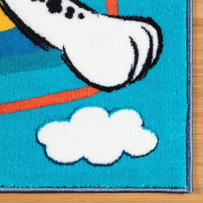 Gertmenian Paw Patrol Indoor Area Rug - 3x5 Small, Non-Slip, Ideal for Children in Bedroom, Game Room, Classroom, Nursery or Play Area - Paw Patrol Team, Blue/Red, 28022