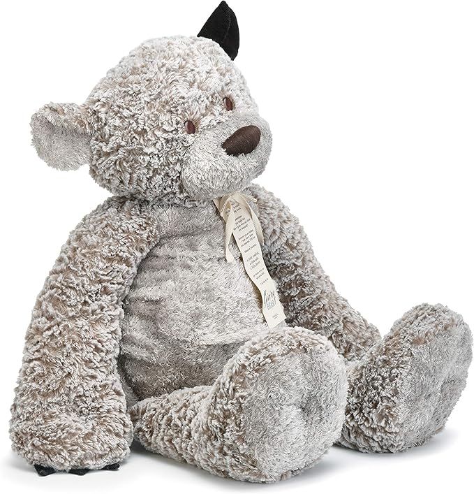 DEMDACO Jumbo 36 inch Giving Bear with Corduroy Ear Children's Plush Stuffed Animal Toy
