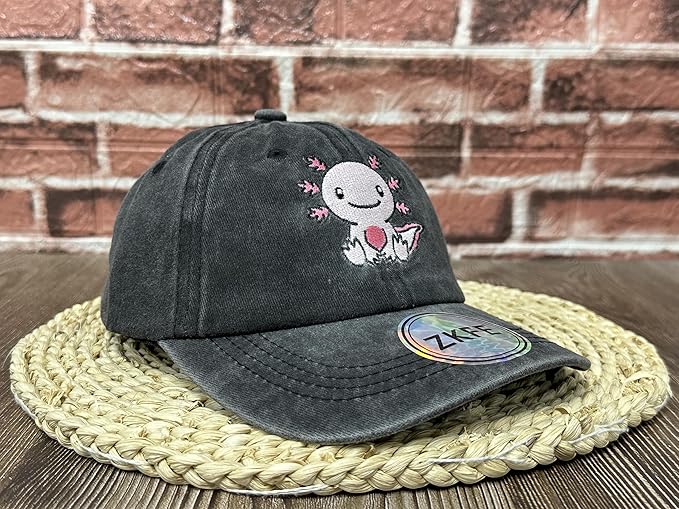 Embroidered Animal Baseball Hats for Boy and Girl