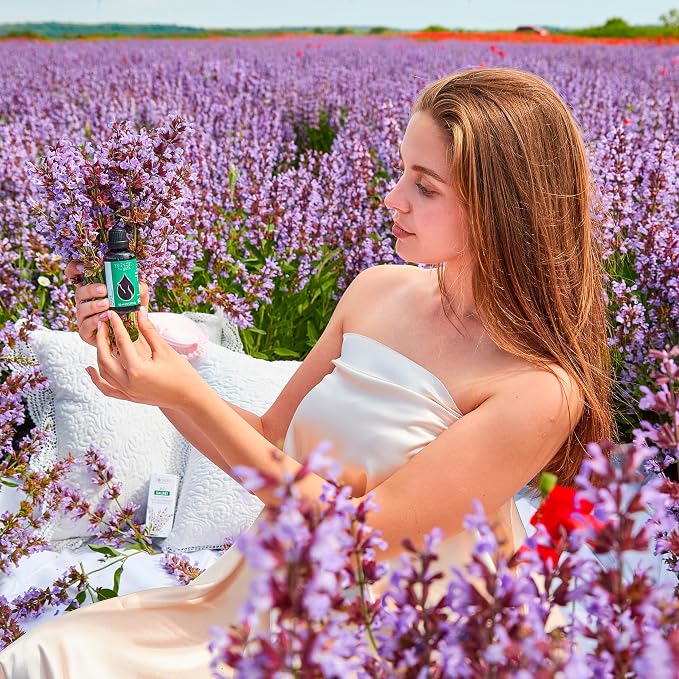 Essences Bulgaria Organic Sage Essential Oil 1,7 Fl Oz | 50ml | Salvia officinalis | 100% Pure and Natural | Undiluted | Therapeutic Grade | Family Owned Farm | Steam-Distilled | Non-GMO | Vegan