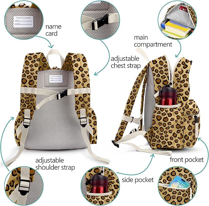 Kids Backpack for Boys Girls: Girls Backpack 6-10 - Kindergarten Elementary School Bookbag for Boy Girl
