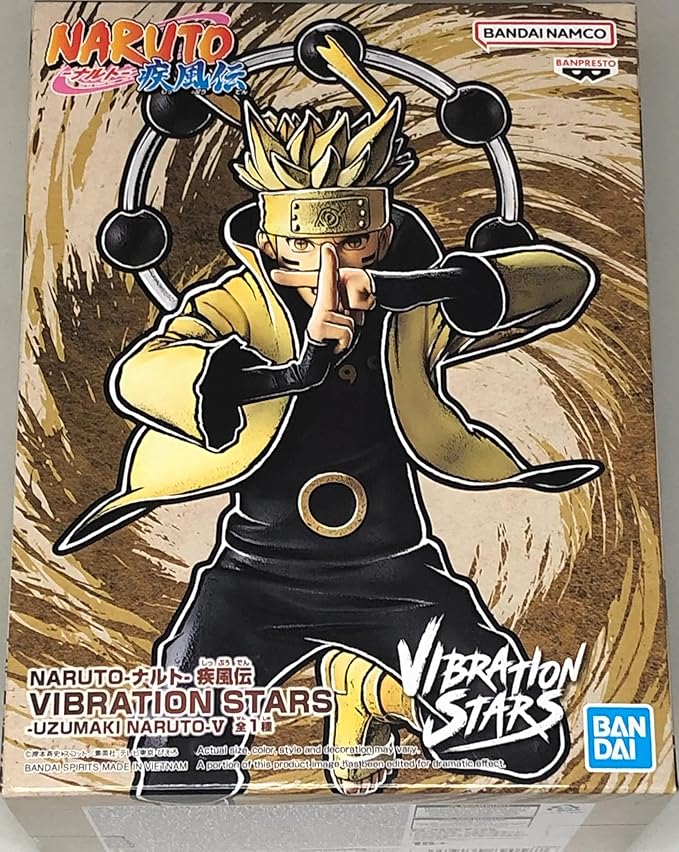 Banpresto - Naruto Shippuden - Uzumaki Naruto V, Bandai Spirits Vibration Stars Figure
