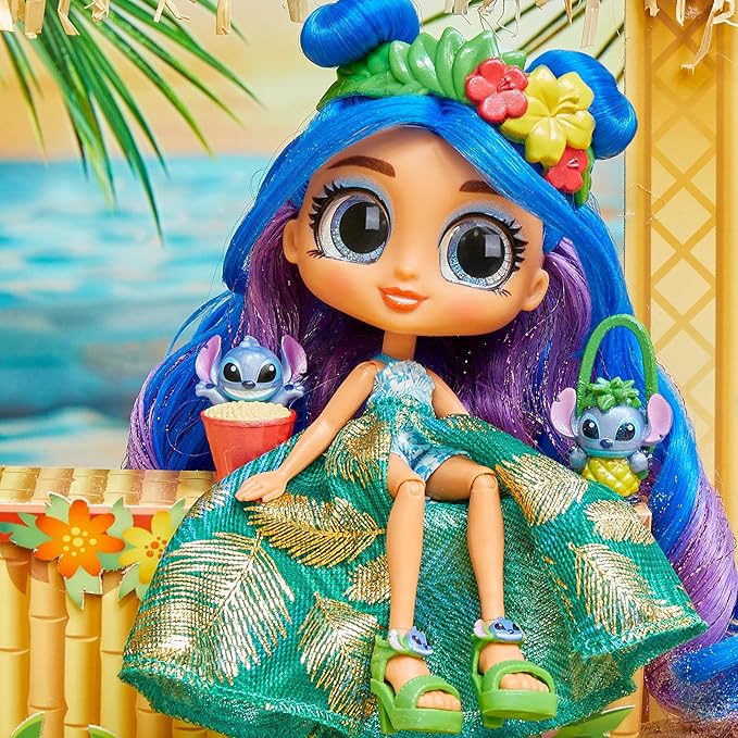 Disney Doorables ADOORBS Deluxe Stitch Superfan Doll, 2 Exclusive Figures, Movie Premiere, UNbox 10 Mini Accessories, Toy Gift for Collectors, Fans, Tweens, Girls & Kids 5 and Up by Just Play
