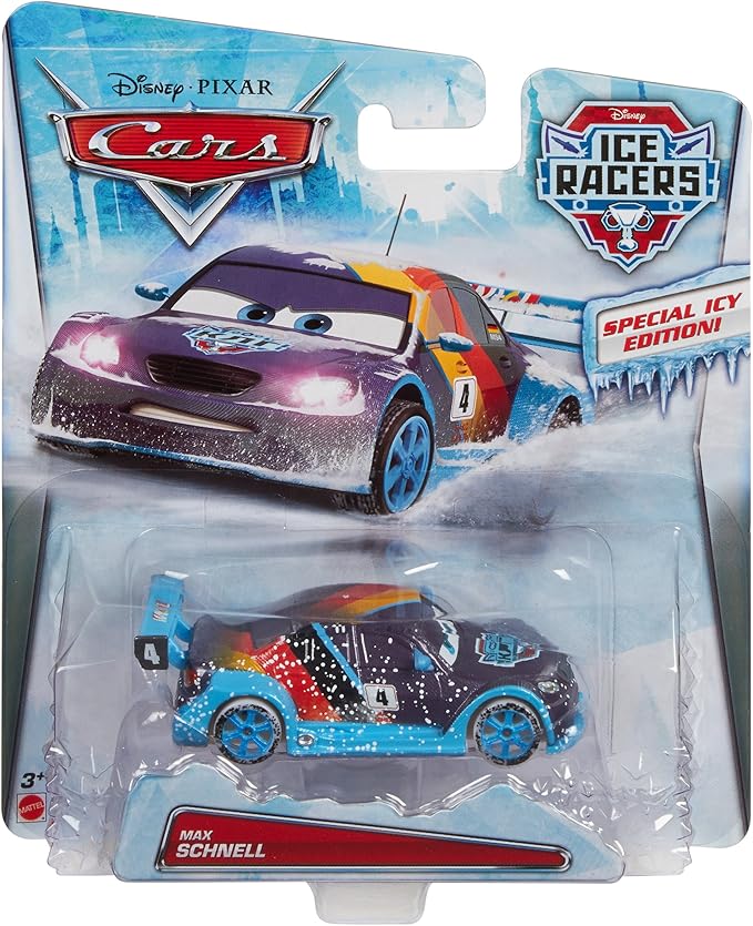 Disney Pixar Cars Ice Racers 1:55 Scale Diecast Vehicle, Max Schnell