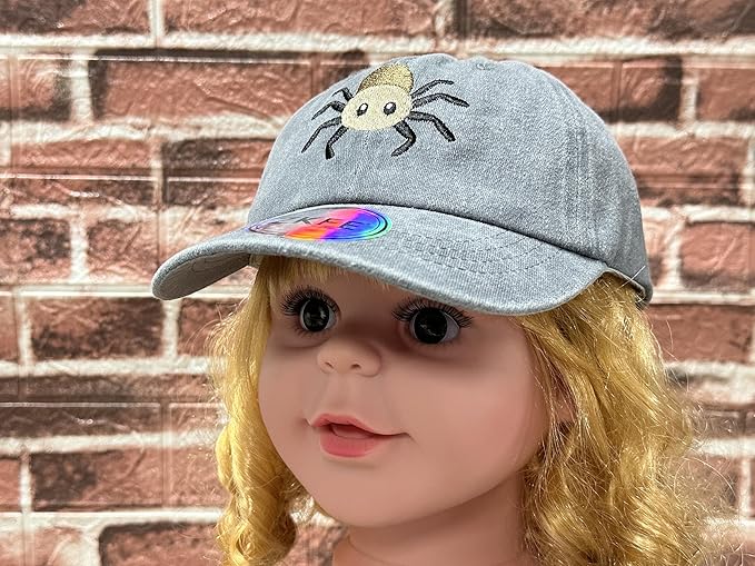 Embroidered Animal Baseball Hats for Boy and Girl