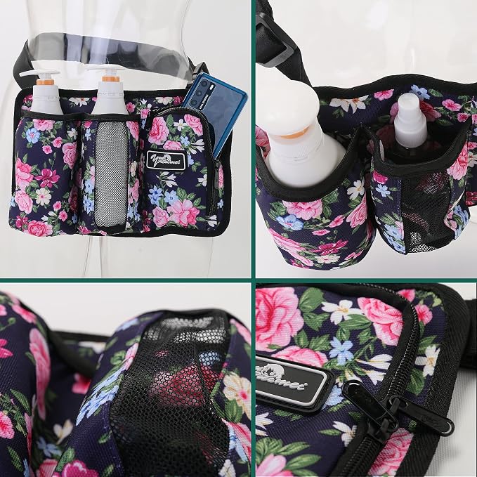 Massage Bottle Bag Massage Oil Bag Massage Therapist Holster Massage Lotion Holster Massage Oil Holster (YR-3KD-MuDan