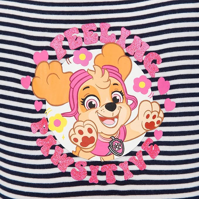Paw Patrol Skye Dress Girls | Skye Girls Long Sleeve Dresses | Party Dress | Official Merchandise