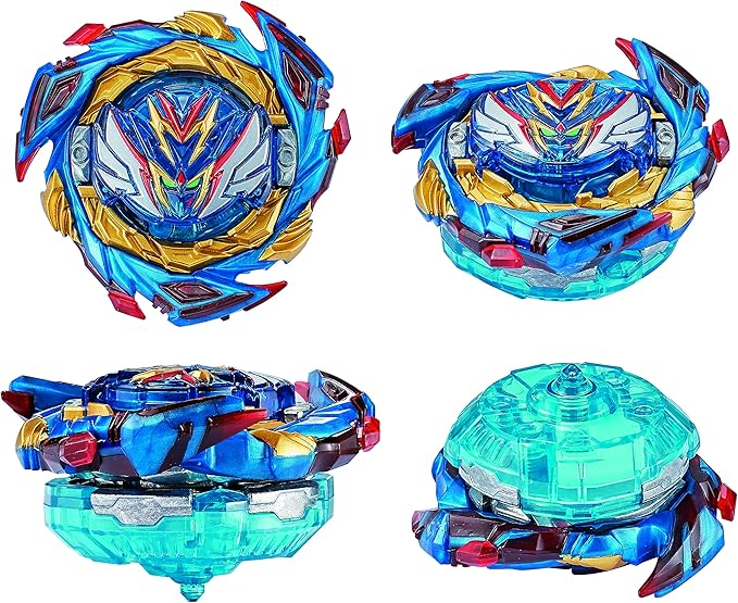 Bey Battling Top Burst Blade Toy Great Birthday Gift Present for Children Kids Boys Ages 6 8 10 12+ Combat Battling Game Set 12 Spinning with 1 Battling Top Stadium 4 Launchers