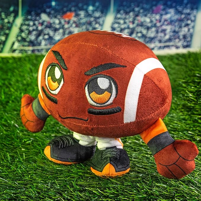 Bleacher Creatures Tennessee Volunteers 8" Kuricha Football Sitting Plush- Soft Chibi Inspired Plush
