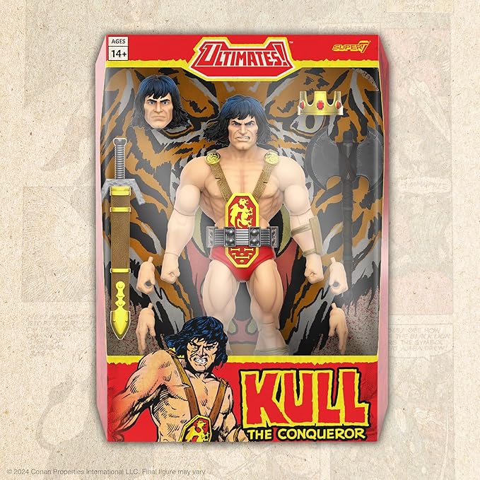 Super7 Conan Comics ULTIMATES! Wave 02 - Kull Action Figure