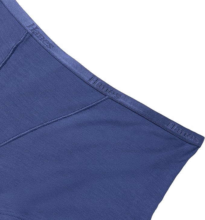 Hanes Girls' Period Underwear Boxer Briefs, Comfort Period Boxer Brief Panties for Girls, Moderate Protection