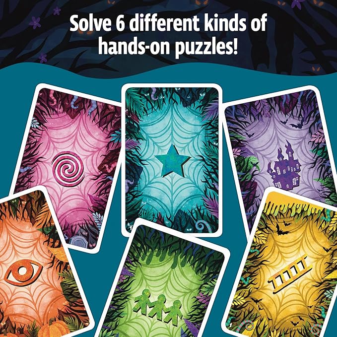 EXIT: The Game - Kids - Midnight Spooktacular, Fun Puzzle Mystery, Cooperative, 1-4 Players