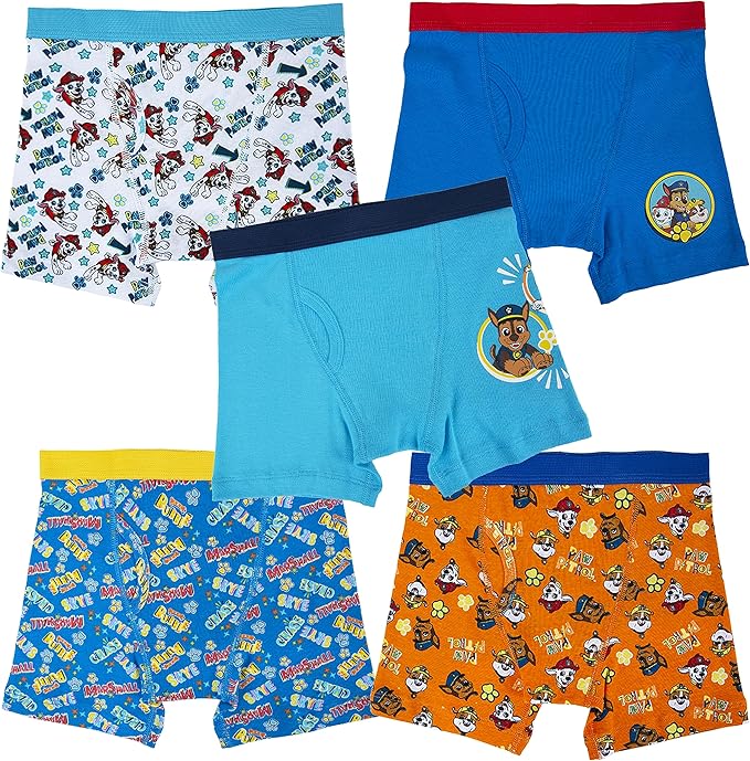 Paw Patrol Boys' Underwear Multipacks Available With Chase, Skye, Rubble & More in Sizes 18m-6
