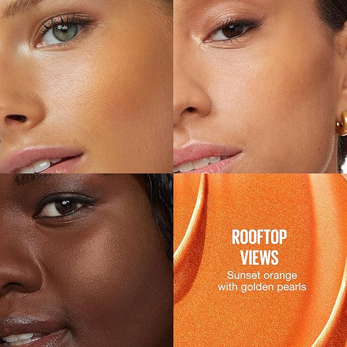 Maybelline Sunkisser Multi-Use Liquid Blush and Bronzer, Blendable, Longwear, Glowy Make Up, Rooftop Views, 1 Count