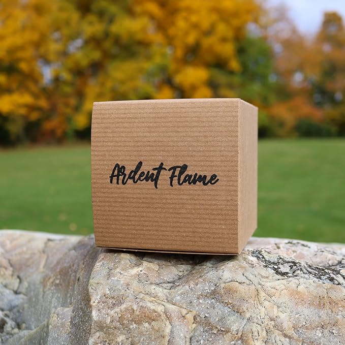 Candles | Pumpkin Butterscotch | 100% Natural Soy Wax Candle for Home Decor | Highly Scented | Premium Fragrance | Handmade in Vermont, USA | 8 oz | Long Lasting | Gift for Women and Men