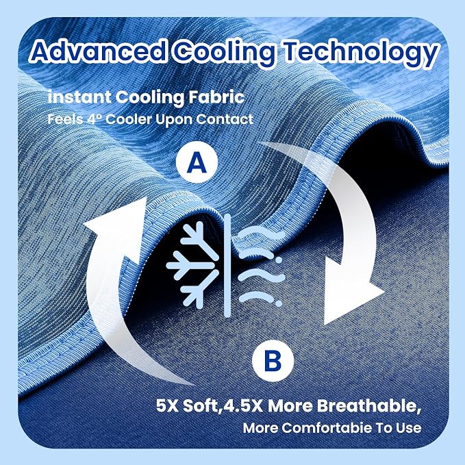 Cooling Blanket 90"x90" Summer Cooling Blanket for Hot Sleepers | Cold Summer Bed Blanket Keeps Cool for Night Sweats, Soft Lightweight Breathable Sofa Blankets for Kid Adults