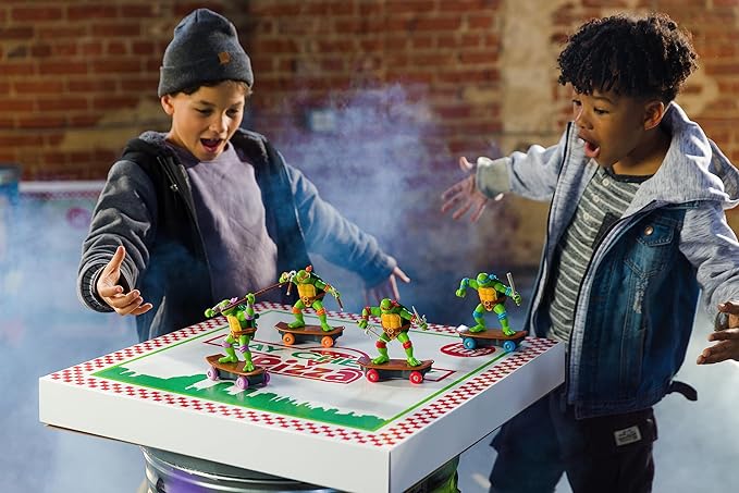 Teenage Mutant Ninja Turtles 5" Sewer Shredders Leonardo Classic Edition Ages 3+ - Battle & Shred with Signature Katanas!