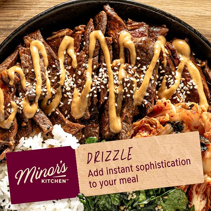 Minor's Kitchen Creamy Korean Bbq Sauce, Condiments And Sauces, Dips And Spreads (Pack of 2)