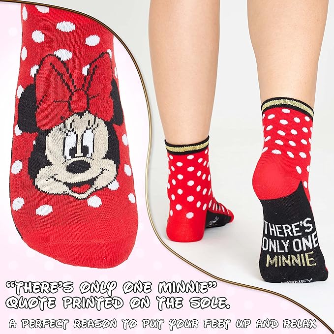 Disney Stitch Socks Gifts for Women Teens, US Size 4-9, Baby Yoda Pack of 5 Fuzzy Casual Crew Socks for Home Sleep Winter