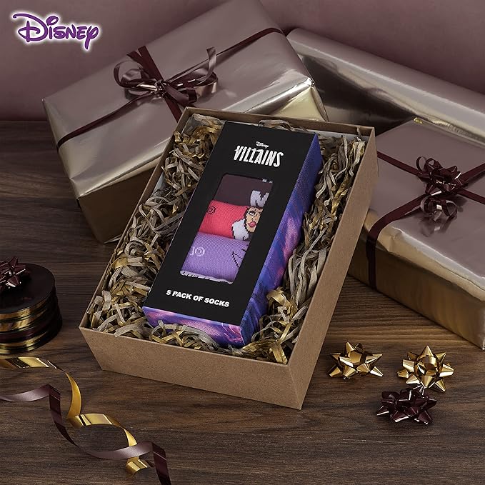 Disney Stitch Socks Gifts for Women Teens, US Size 4-9, Baby Yoda Pack of 5 Fuzzy Casual Crew Socks for Home Sleep Winter