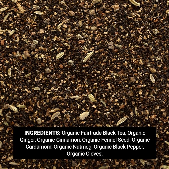 Frontier Co-op Chai Tea, Certified Organic, Fair Trade, Kosher, Non Irradiated, 16 Oz