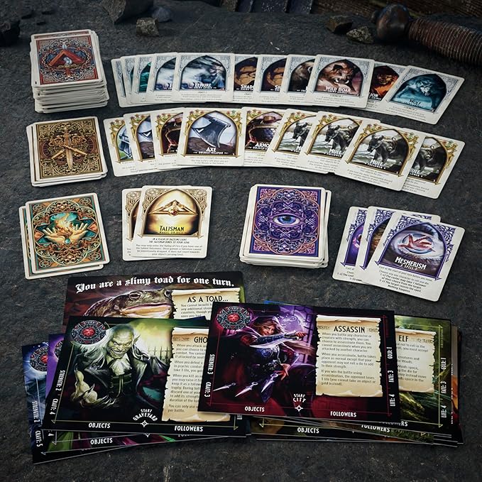 Avalon Hill Talisman: The Magical Quest Board Game, 5th Edition | Fantasy Tabletop Adventure Games | Ages 12 and Up | 2 to 6 Players | Roleplaying Strategy Games
