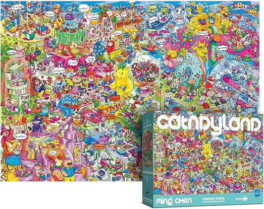 Antelope - 1000 Piece Puzzle for Adults, Catndyland Jigsaw Puzzles 1000 Pieces, High Resolution, Matte Finish, Smooth Edging, No Dust Creative Artistic Puzzle