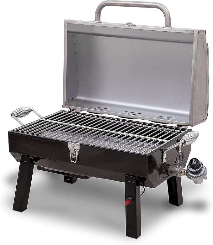Charbroil 1-Burner Portable Gas Grill, Stainless Steel - 465640214