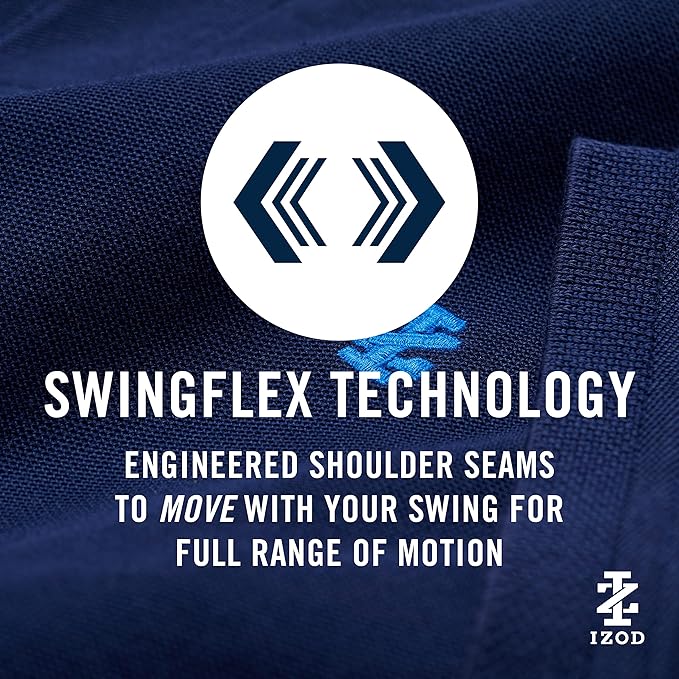 Izod Boys' Performance Golf Swingflex Stretch Straight Fit Short