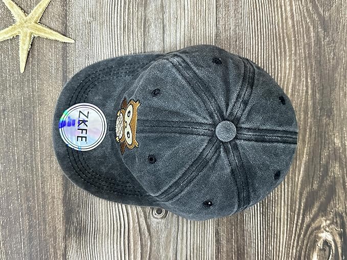 Embroidered Animal Baseball Hats for Boy and Girl