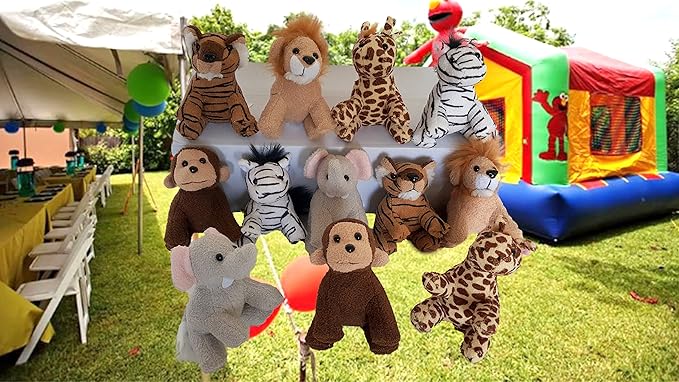 Super Soft Plush Zoo Animals