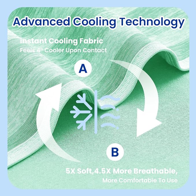 Cooling Blanket for Hot Sleepers Cold Summer Blanket Throw 60"x90" | Cold Summer Bed Blanket Keeps Cool for Night Sweats, Soft Lightweight Breathable Sofa Blankets for Kid Adults