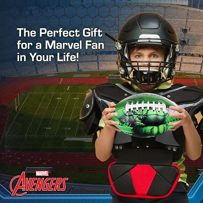 Capelli Sport Marvel Avengers Hulk Youth Football, Small Mini Peewee Futbol for Kids, Size 5, Green