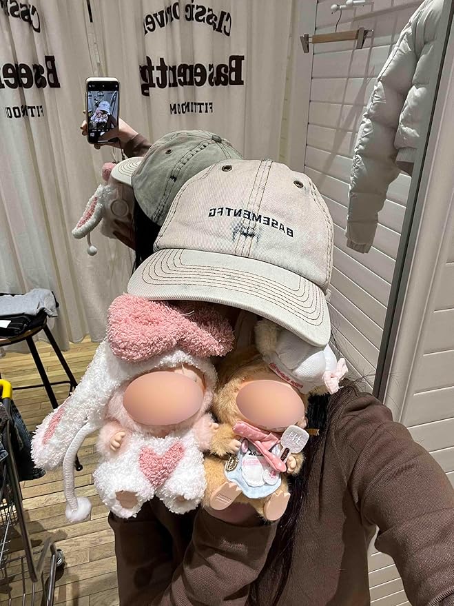 17cm Doll Clothes Accessories Outfits Cute Clothes Stylish Set (NO Doll) Cute Big-Eared Rabbit-one-Piece Suit