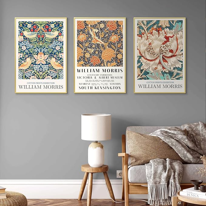 upsimples 20x30 Poster Frame, Easy Slide-In Assembly, Gold, 3 Pack | Gallery Wall 20 x 30 Picture Frames Set for Family, Wedding, Christmas, Easy to Change Photos