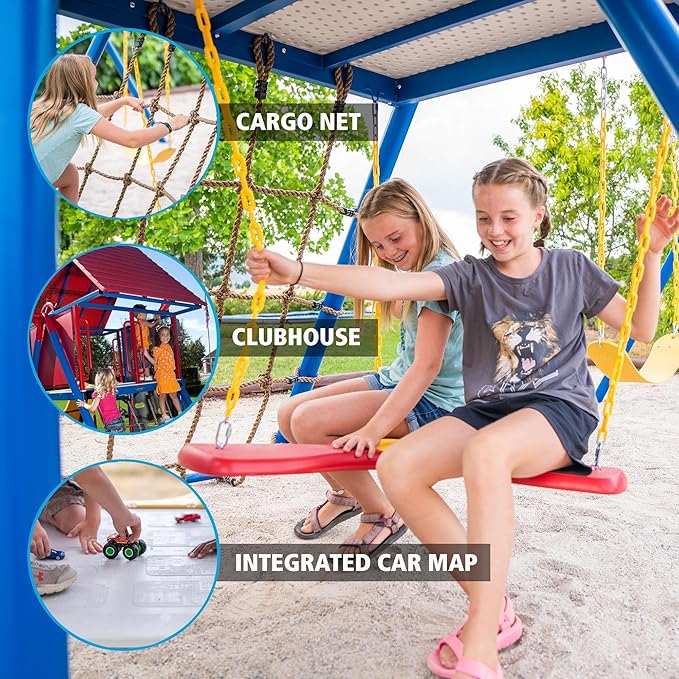Lifetime Big Stuff Swing Set Playset, Primary