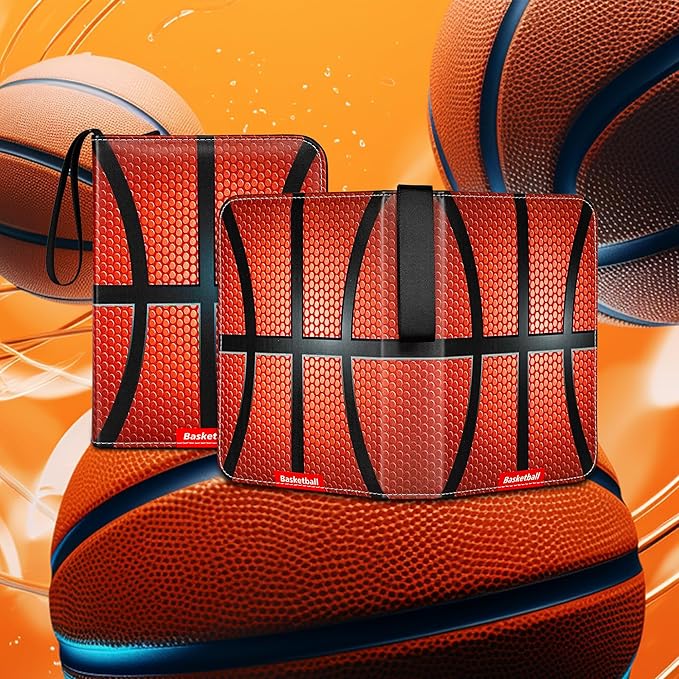 RONMONG Basketball Card Binder,2025-2026 Sports Trading Card with Sleeves Holder Album,440 Pockets Basketball Card Holder Sheets Display Storage Protectors for Collectors Boys and Girls Gift