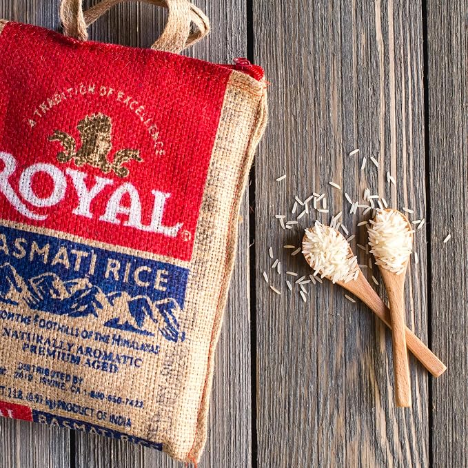 Authentic Royal Basmati White Rice, 15 lbs (Pack of 2)